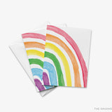 Bright Rainbow Greeting Card