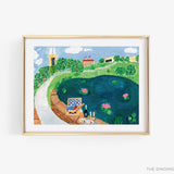 Brunch On a Bridge KU Art Print [Officially Licensed Product]