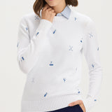 Club GOLF Embroidered Sweater