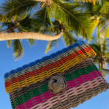 Clutch | Multi-Stripe Bright