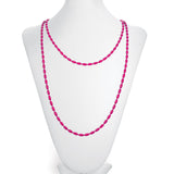 Charleston Rice Bead Necklace (Camelia)