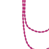 Charleston Rice Bead Necklace (Camelia)