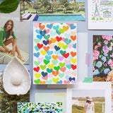 Confetti Hearts Card