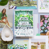 Just Married Car Card