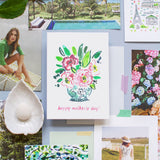 Mother's Day Flowers Card