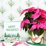 Holiday Ski Party Card