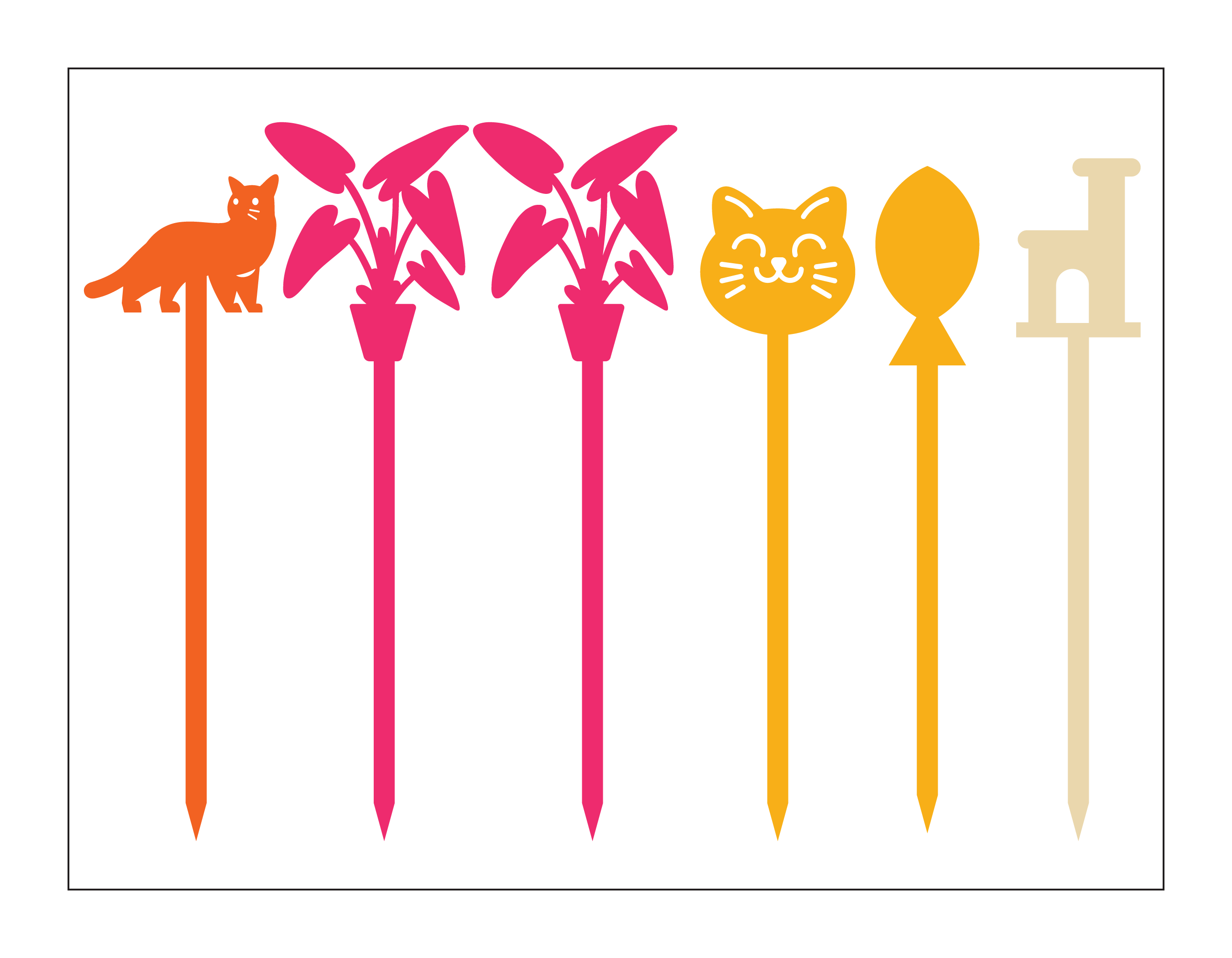 Pet Cat Acrylic Collection