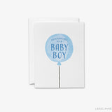 Celebrating Your Baby Boy Card