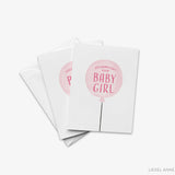 Celebrating Your Baby Girl Card