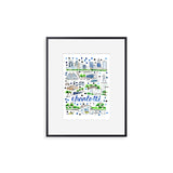 "Charlotte, NC" Fine Art Print