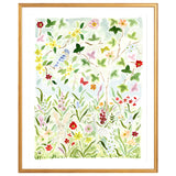 The "Wildflower Songs No. 2" Chinoiserie Fine Art Print