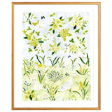 The "Sunshine Forest No. 2" Chinoiserie Fine Art Print