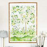 The "Bloom Where You're Planted No. 2" Chinoiserie Fine Art Print