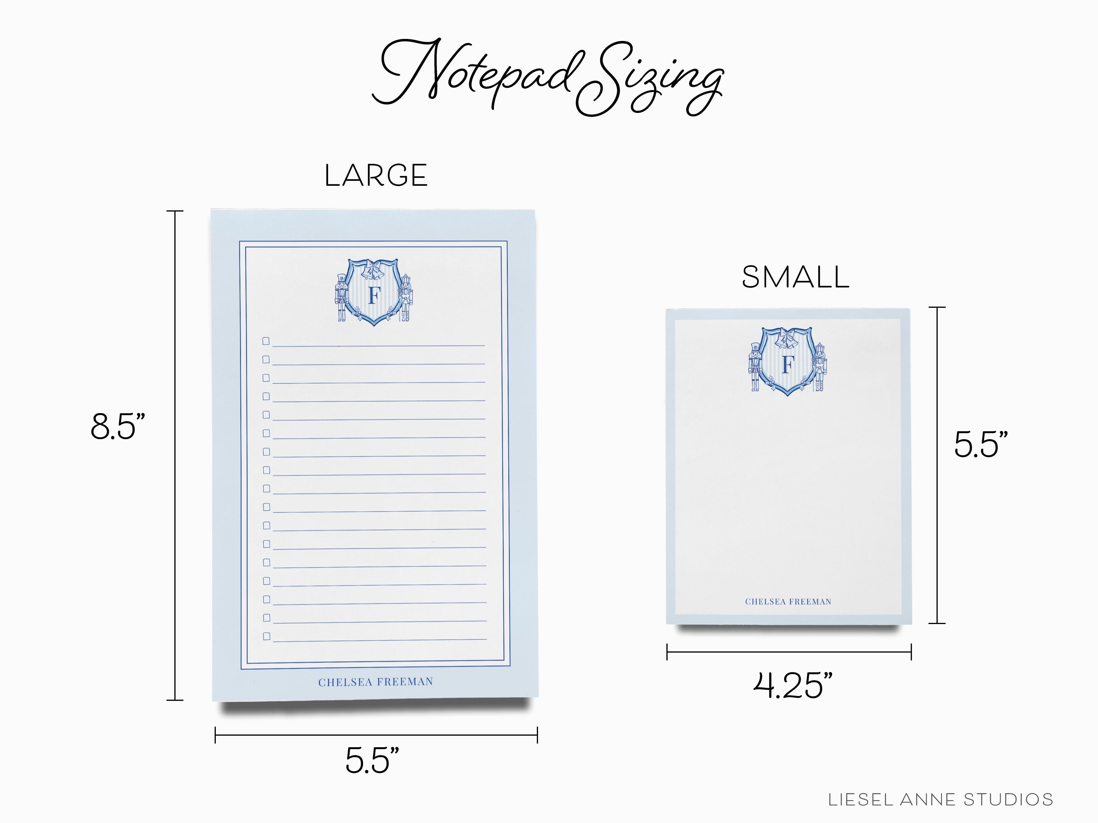 Christmas Crest Notepad