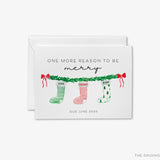 Christmas Pregnancy Announcement Cards