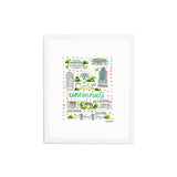 "Cincinnati, OH" Fine Art Print