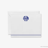 Circle Monogram Flat Notes