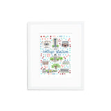 "College Station, TX" Fine Art Print