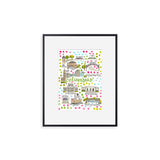 "Columbus, OH" Fine Art Print