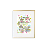 "Columbus, OH" Fine Art Print