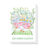 Con-quack-ulations Card