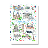 Copenhagen Map Card