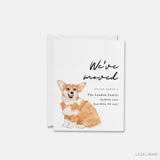 Corgi Moving Announcement