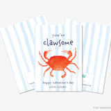 Crab Pun Valentine's Day Cards