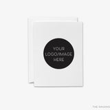 Custom Design/Logo Folded Cards
