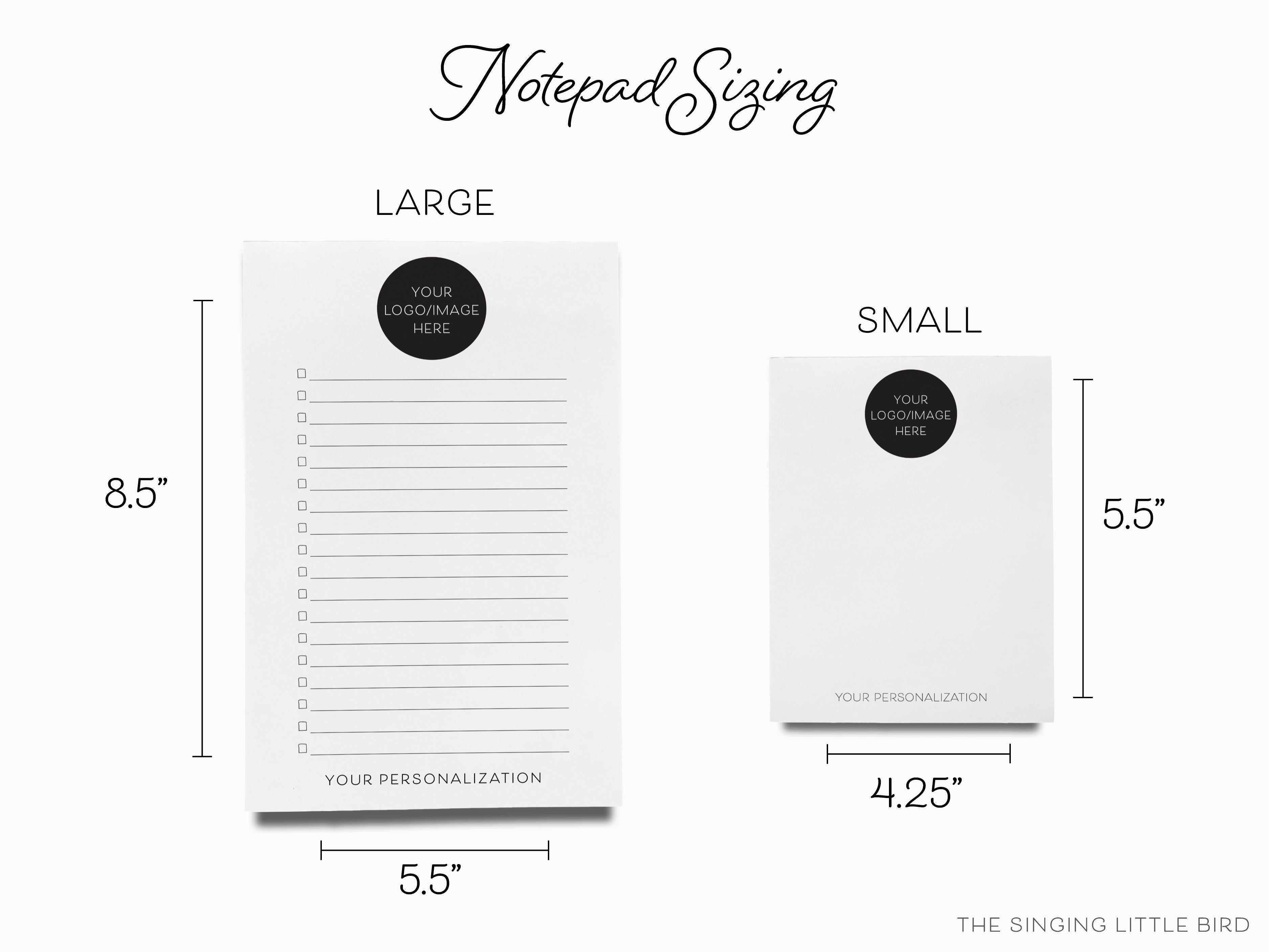 Custom Logo Notepad