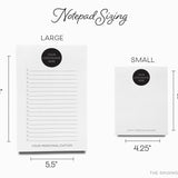 Custom Logo Notepad