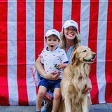 American Flag Baseball Hat (Boys)