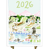 2026 Desk Calendar, Dogs Edition