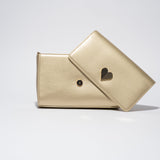 Convertible Clutch Crossbody - Gold/Gold