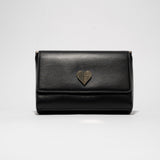 Convertible Clutch Crossbody - Black/Cream