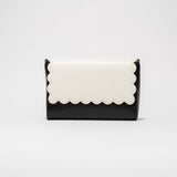 Convertible Clutch Crossbody - Black/Cream