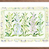 The "Lilac Butterfly Charms" Fine Art Print, Flower Charms Series