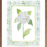The "Sailboat Charms" Watercolor Fine Art Print, Flower Charm Series