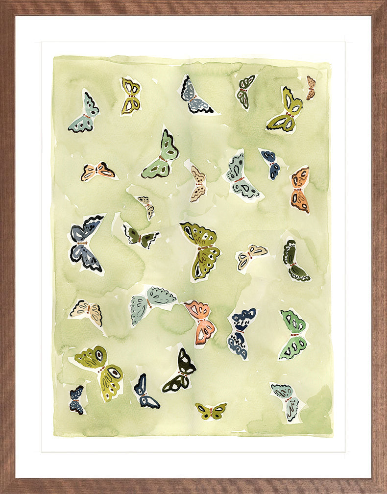 Butterfly Rainbow Matcha, Fine Art Print
