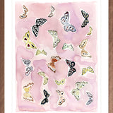 Butterfly Rainbow Lilac, Fine Art Print