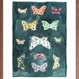 Butterfly Rainbow Indigo, Fine Art Print