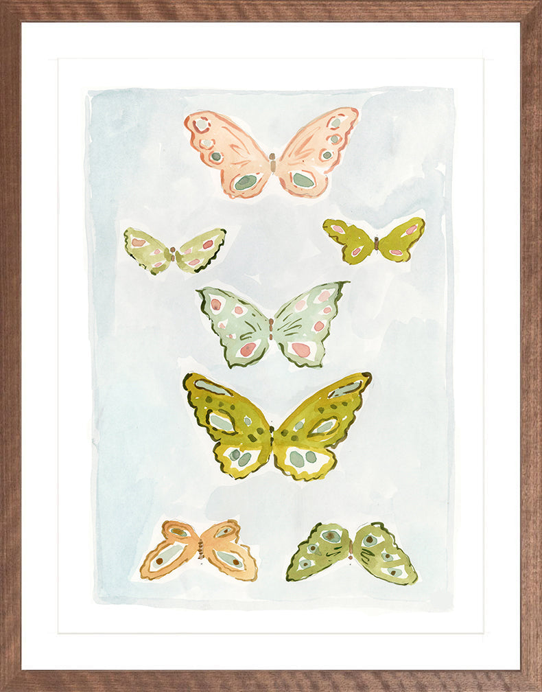 Butterfly Rainbow Sky, Fine Art Print