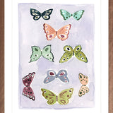 Butterfly Rainbow Lavender, Fine Art Print