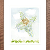 The "Lion Hearted Skies" Fine Art Print