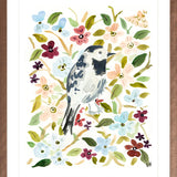 The "Bird in the Wildflowers" Garden Party Series, Fine Art Print
