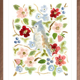 The "Bird in the Berries" Garden Party Series, Fine Art Print