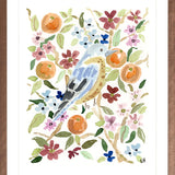 The "Bird in the Citrus" Garden Party Series, Fine Art Print