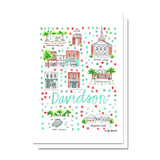 Davidson, NC Map Card
