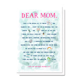 Dear Mom Card