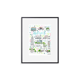 "Detroit, MI" Fine Art Print